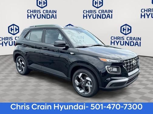Black 2026 Hyundai VENUE SEL