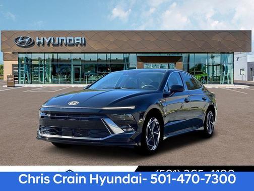 Black 2026 Hyundai SONATA SEL Sport