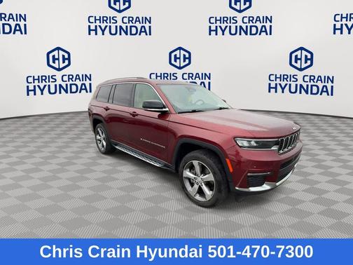 Velvet Red Pearlcoat 2021 Jeep Grand Cherokee L Limited