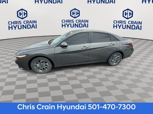 Gray 2024 Hyundai ELANTRA SEL