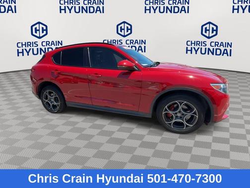 Rosso 2018 Alfa Romeo Stelvio Ti