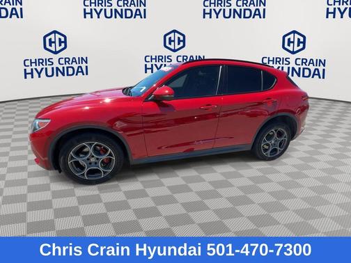 Rosso 2018 Alfa Romeo Stelvio Ti