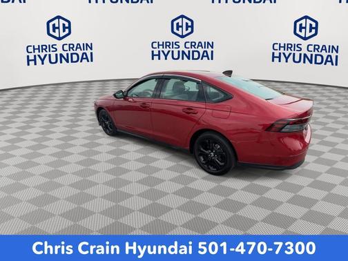 Radiant Red Metallic 2025 Honda Accord SE