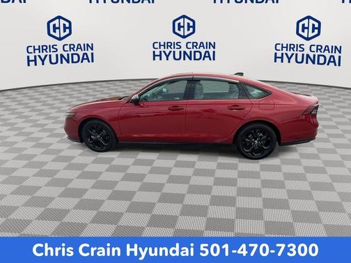 Radiant Red Metallic 2025 Honda Accord SE