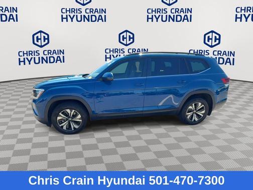 Mountain  Lake Blue 2025 Volkswagen Atlas 2.0T SE