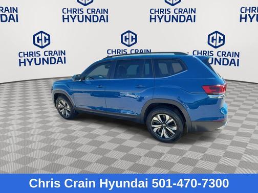 Mountain  Lake Blue 2025 Volkswagen Atlas 2.0T SE