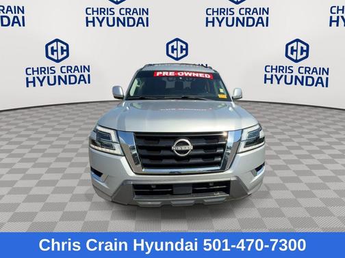 Brilliant Silver Metallic 2021 Nissan Armada SV