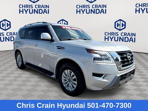 Brilliant Silver Metallic 2021 Nissan Armada SV