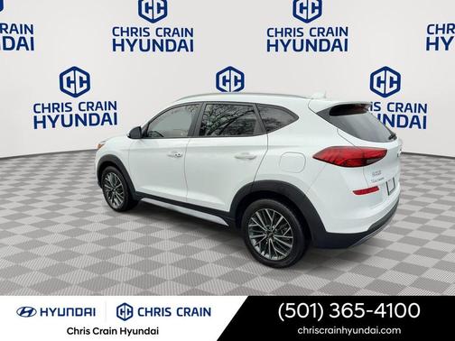 Winter White 2021 Hyundai TUCSON SEL