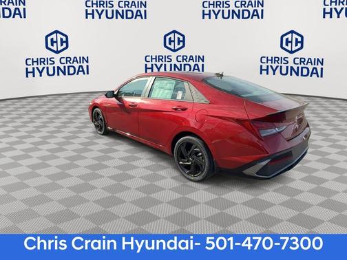 Red 2026 Hyundai ELANTRA HEV SEL Sport