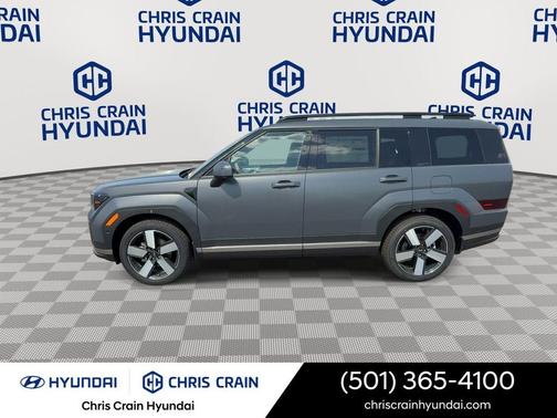 Gray Matte 2026 Hyundai SANTA FE HEV Limited