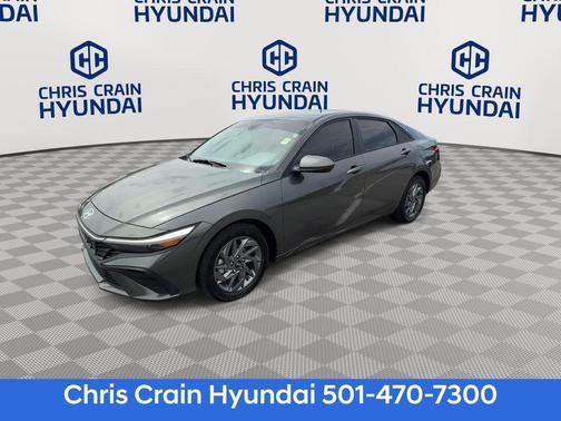 Gray 2024 Hyundai ELANTRA SEL