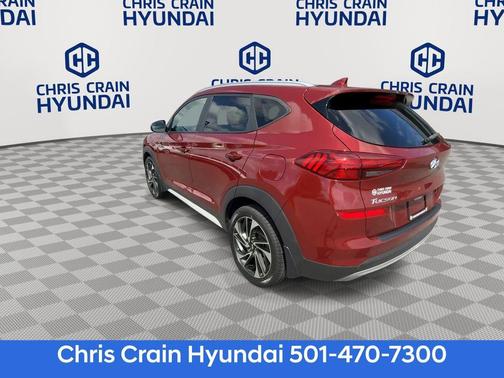 Red 2020 Hyundai TUCSON Sport