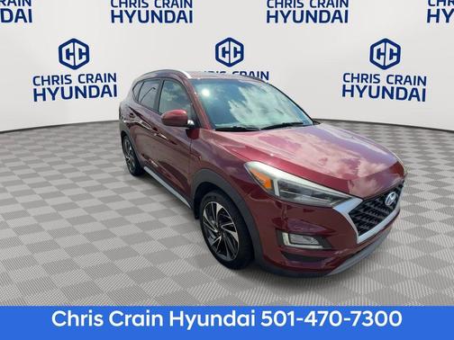 Red 2020 Hyundai TUCSON Sport