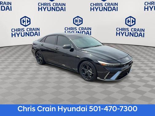 Black 2024 Hyundai ELANTRA N Line