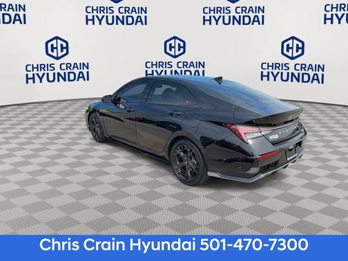Black 2024 Hyundai ELANTRA N Line