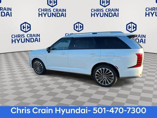 White Pearl 2026 Hyundai Palisade Hybrid Calligraphy