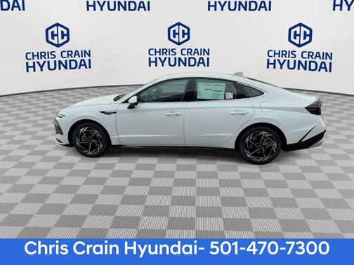 White 2026 Hyundai SONATA SEL Sport