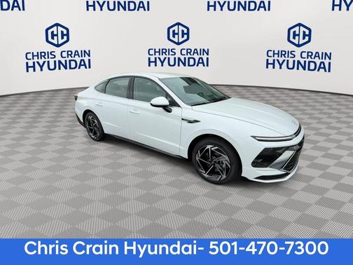 White 2026 Hyundai SONATA SEL Sport