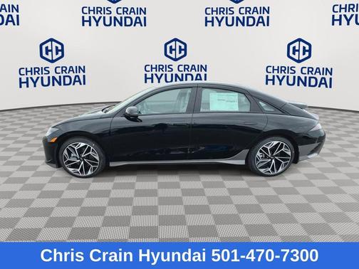 Black 2024 Hyundai IONIQ 6 SEL