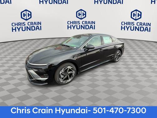 Black 2026 Hyundai SONATA SEL Sport