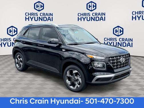 Black 2026 Hyundai VENUE SEL