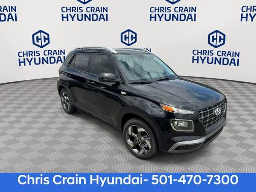 Black 2026 Hyundai VENUE SEL
