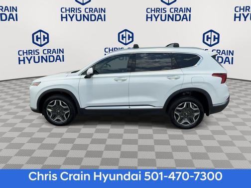 White Pearl 2023 Hyundai SANTA FE Limited