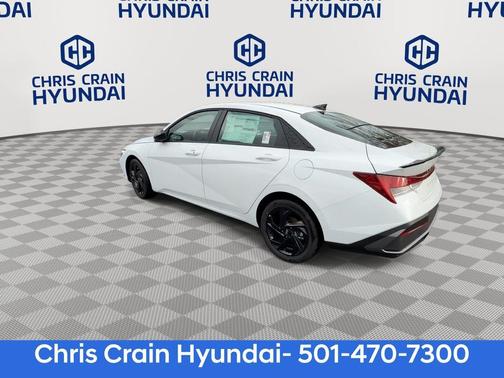 White 2026 Hyundai ELANTRA HEV SEL Sport