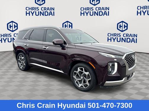 Burgundy 2022 Hyundai PALISADE Calligraphy