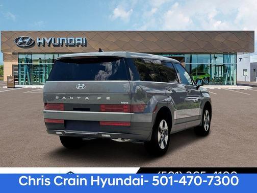 Hampton Gray 2026 Hyundai SANTA FE HEV SE