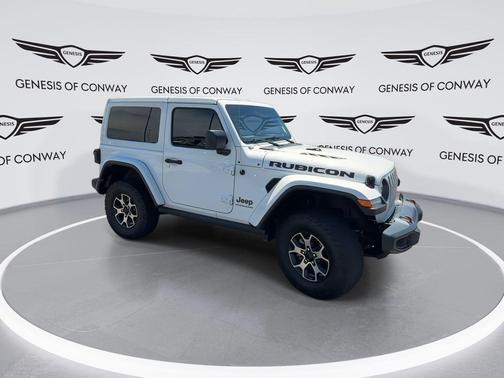 Bright White Clearcoat 2023 Jeep Wrangler Rubicon