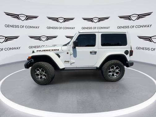 Bright White Clearcoat 2023 Jeep Wrangler Rubicon