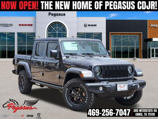 Granite Crystal Metallic Clearcoat 2026 Jeep Gladiator Willys 4x4