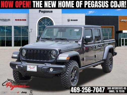 Granite Crystal Metallic Clearcoat 2026 Jeep Gladiator Willys 4x4