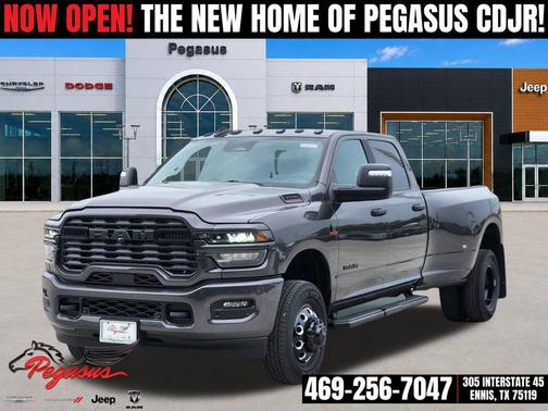 Granite Crystal Metallic Clearcoat 2026 RAM 3500 Lone Star Crew Cab 4x4 8' Box