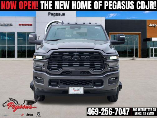 Granite Crystal Metallic Clearcoat 2026 RAM 3500 Lone Star Crew Cab 4x4 8' Box