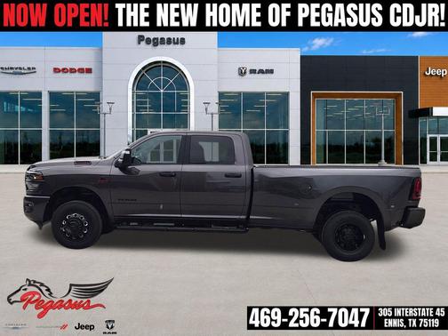 Granite Crystal Metallic Clearcoat 2026 RAM 3500 Lone Star Crew Cab 4x4 8' Box