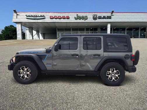 Sting-Gray Clearcoat 2023 Jeep Wrangler 4xe Rubicon 20th Anniversary