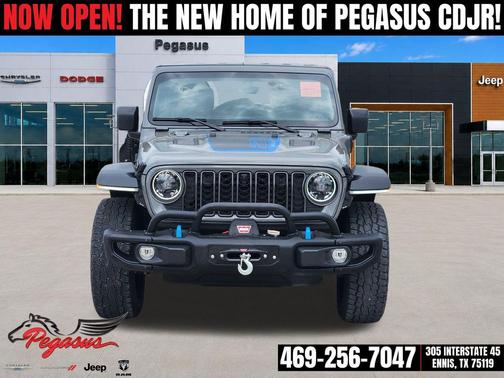 Sting-Gray Clearcoat 2023 Jeep Wrangler 4xe Rubicon 20th Anniversary