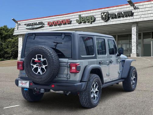 Sting-Gray Clearcoat 2023 Jeep Wrangler 4xe Rubicon 20th Anniversary