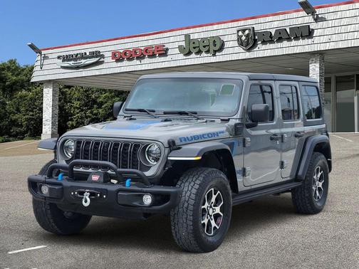 Sting-Gray Clearcoat 2023 Jeep Wrangler 4xe Rubicon 20th Anniversary