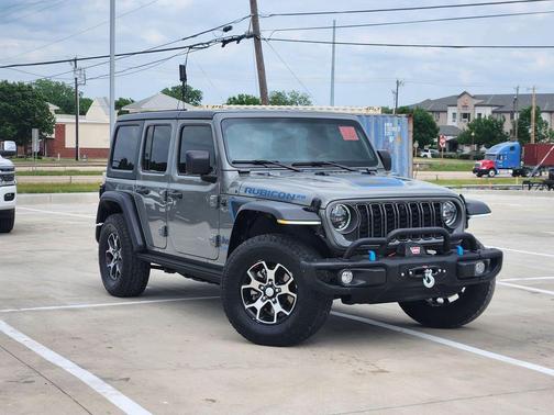 Sting-Gray Clearcoat 2023 Jeep Wrangler 4xe Rubicon 20th Anniversary