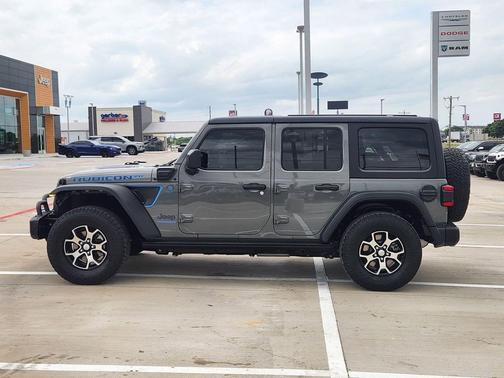 Sting-Gray Clearcoat 2023 Jeep Wrangler 4xe Rubicon 20th Anniversary