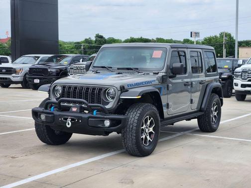 Sting-Gray Clearcoat 2023 Jeep Wrangler 4xe Rubicon 20th Anniversary