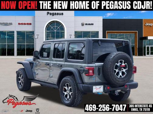 Sting-Gray Clearcoat 2023 Jeep Wrangler 4xe Rubicon 20th Anniversary