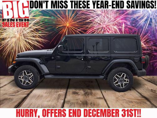 2025 Jeep Wrangler 4-Door Sahara 4x4