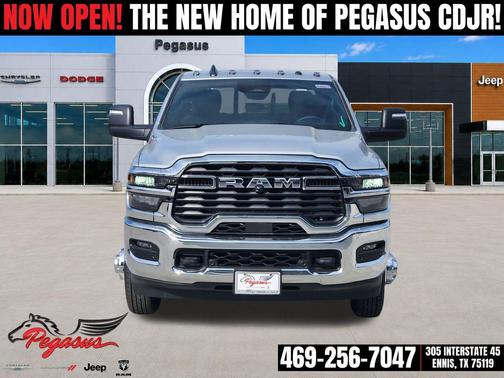 Silver Zynith 2026 RAM 3500 Tradesman Crew Cab 4x4 8' Box