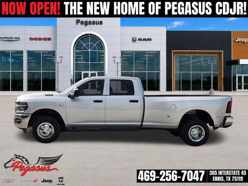Silver Zynith 2026 RAM 3500 Tradesman Crew Cab 4x4 8' Box