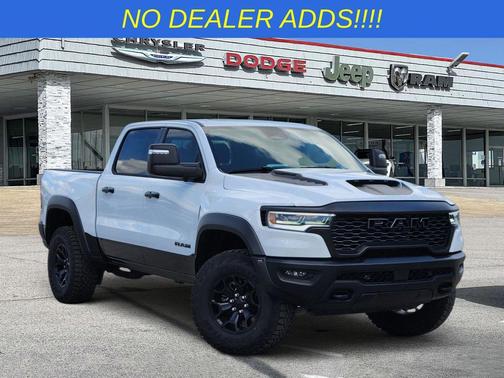 Bright White Clearcoat 2026 RAM 1500 RHO Crew Cab 4x4 5'7' Box